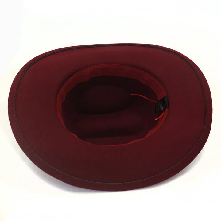 Rizza | Women's cowboy felt hat with silver buckle detail