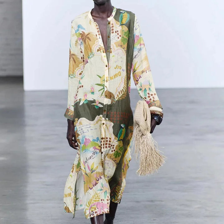 Jessica | Luxe cape two-piece set with pants