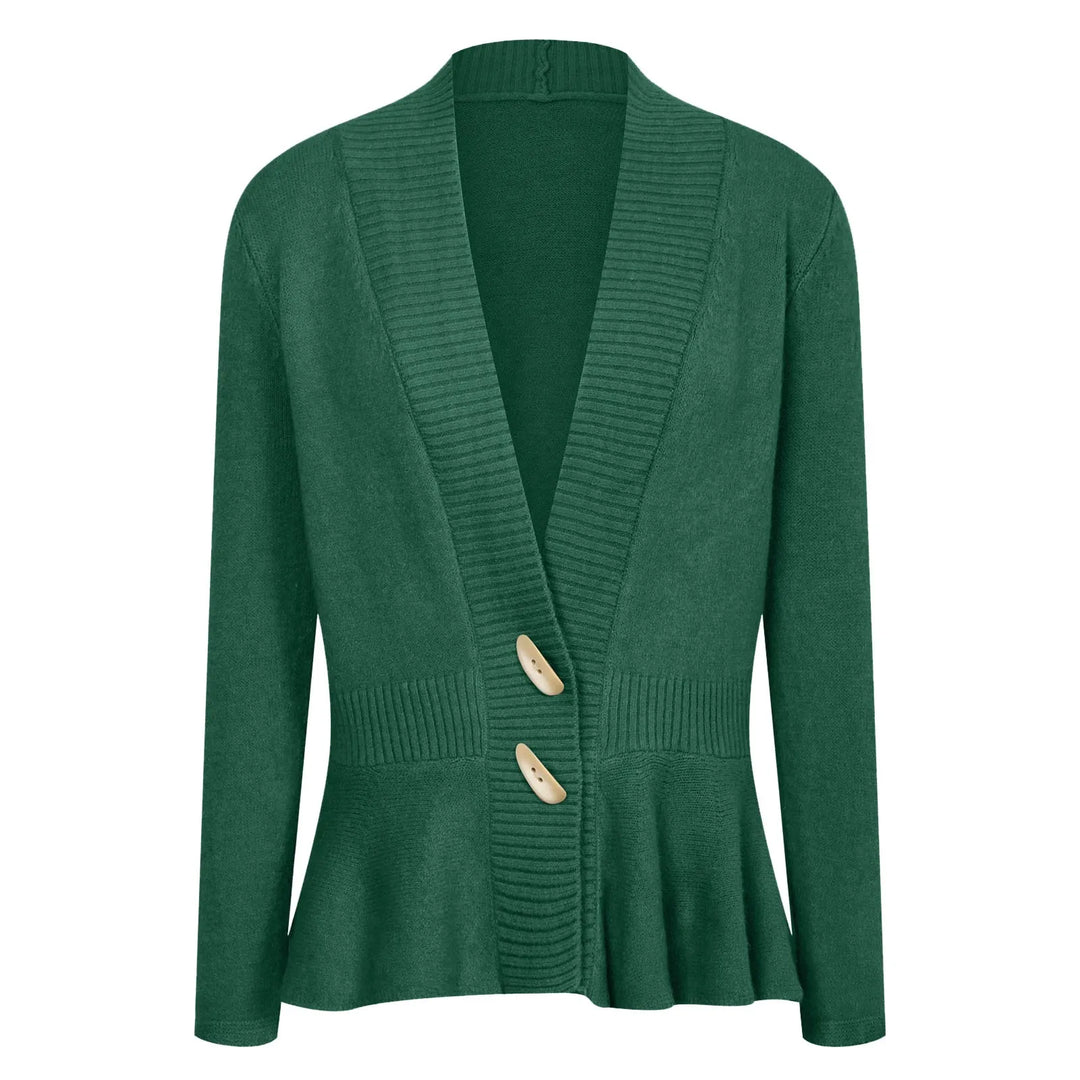 Kathryn | Women’s scandinavian-style v-neck button cardigan