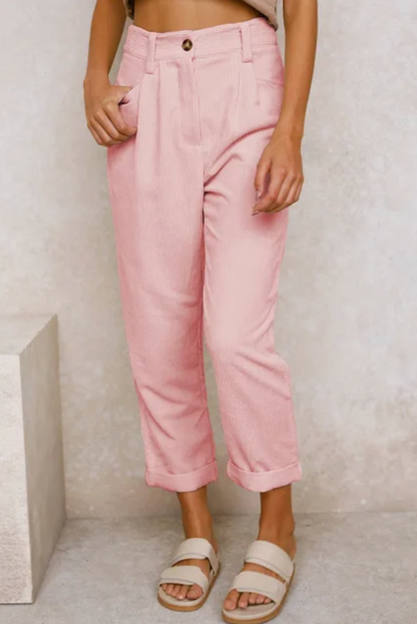 Nyla | Casual timeless corduroy pants
