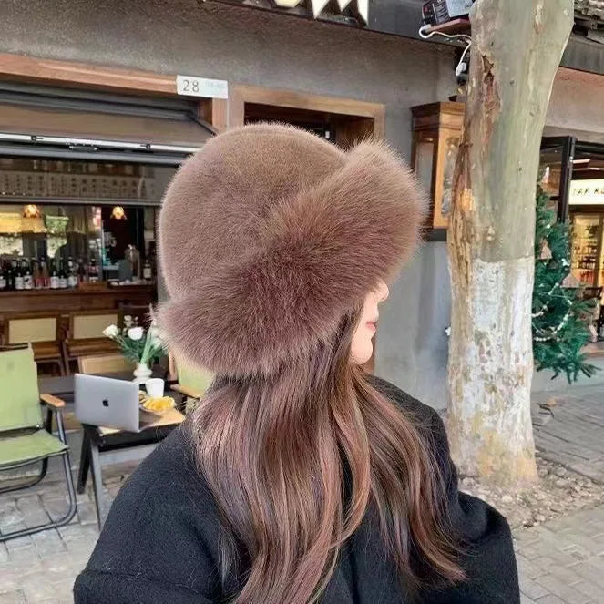 Maegan | Women’s faux mongolian fur hat