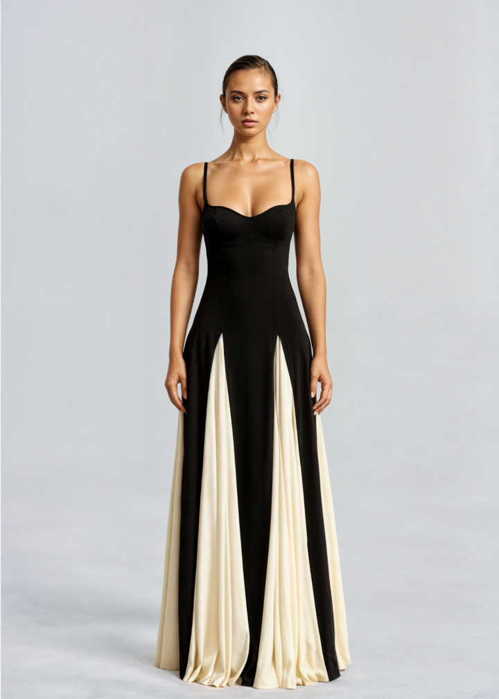 Amaris | Elegant maxi dress with graceful drape