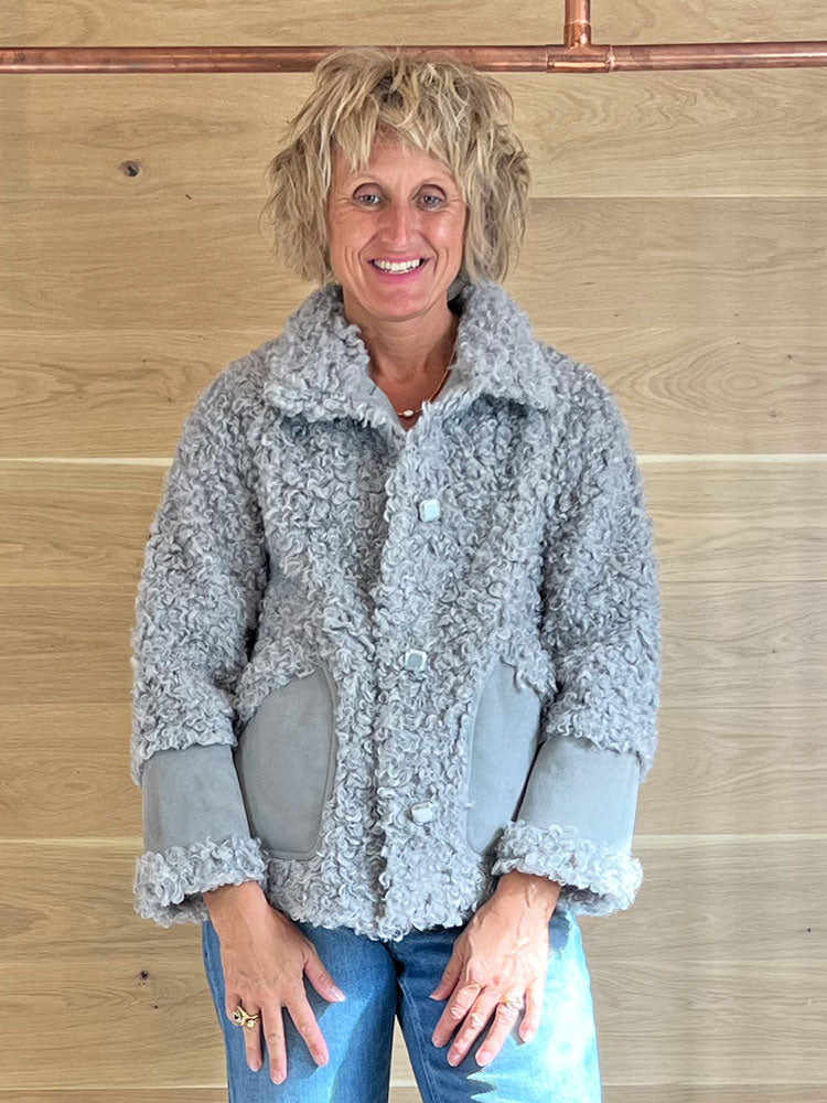 Janna | Women’s faux shearling jacket