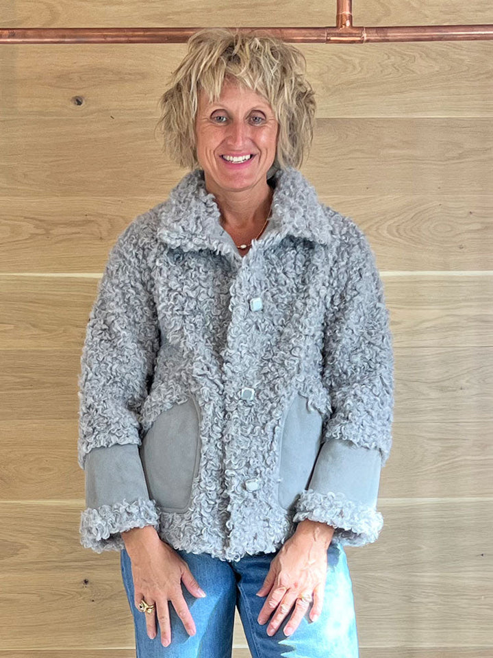 Janna | Women’s faux shearling jacket