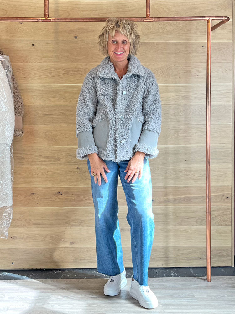 Janna | Women’s faux shearling jacket