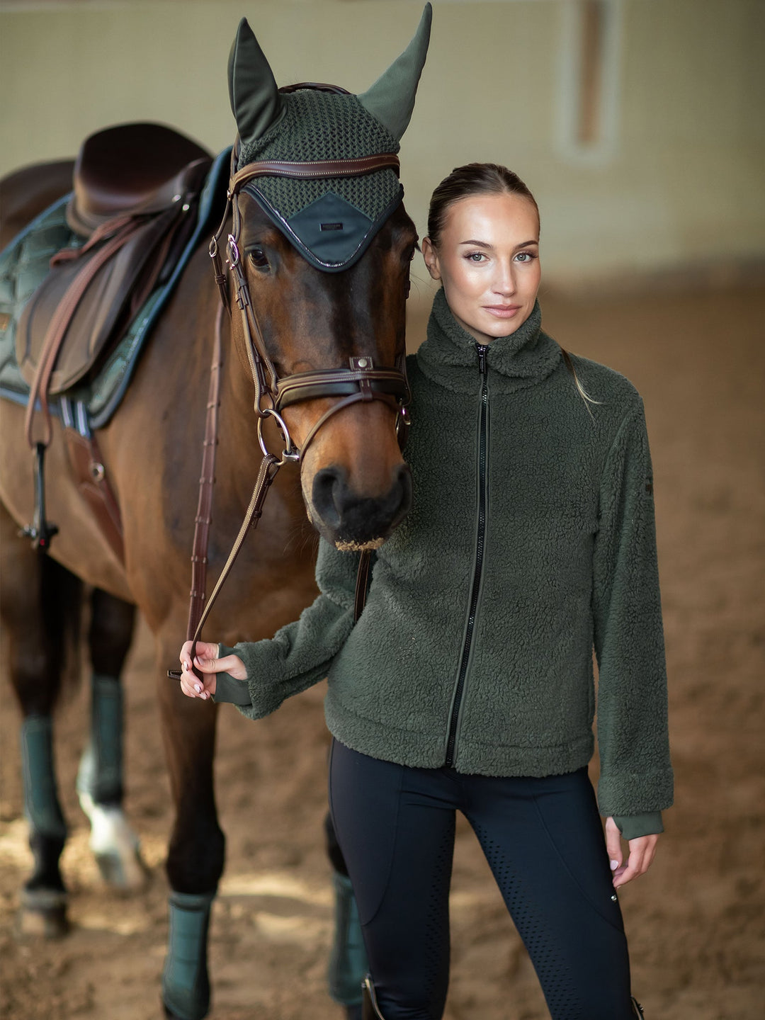 Almira | Women’s fleece teddy jacket