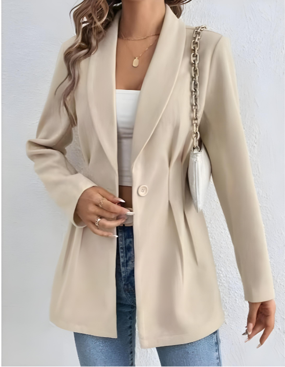 Bella | Women’s slim-fit blazer with notch lapel and single-button closure