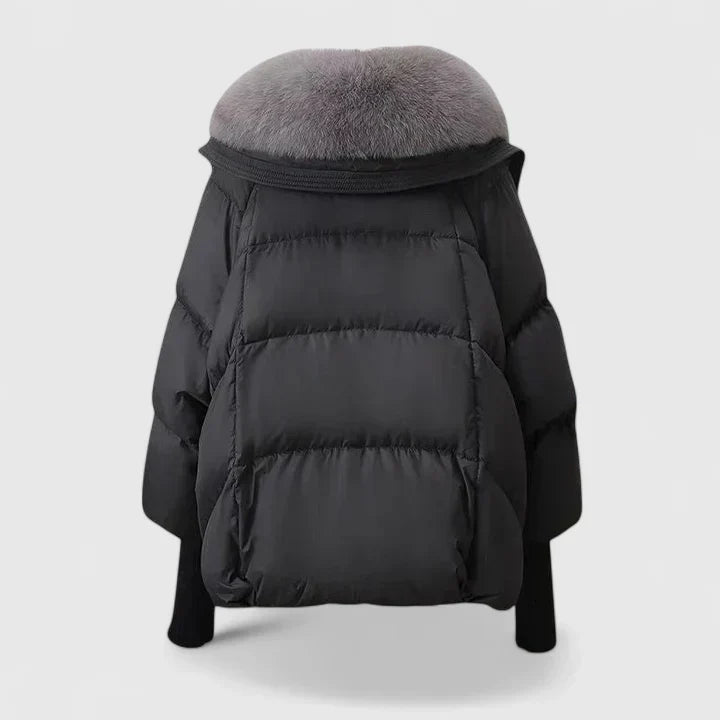 Zyrill | Women’s padded jacket with faux fur collar