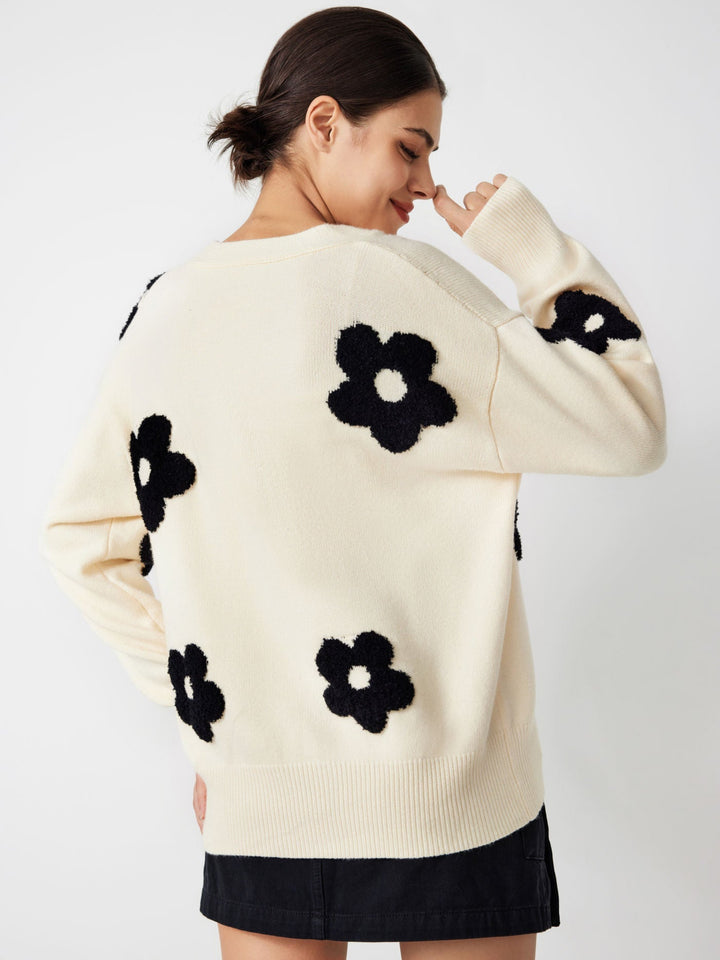 Lauren | Women's floral button cardigan