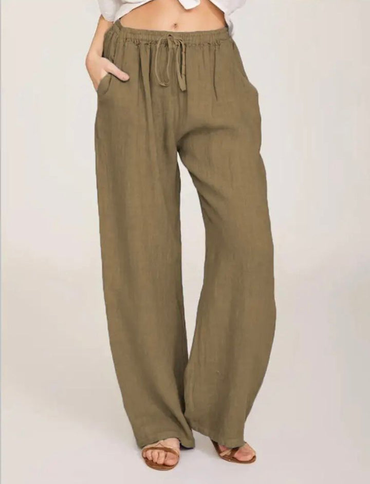 Aitana | Lightweight linen trouser pants