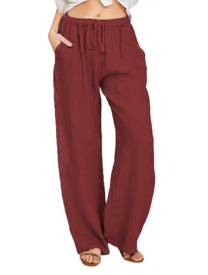 Aitana | Lightweight linen trouser pants