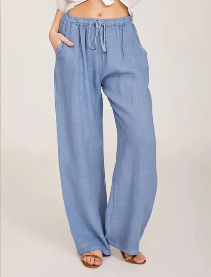 Aitana | Lightweight linen trouser pants