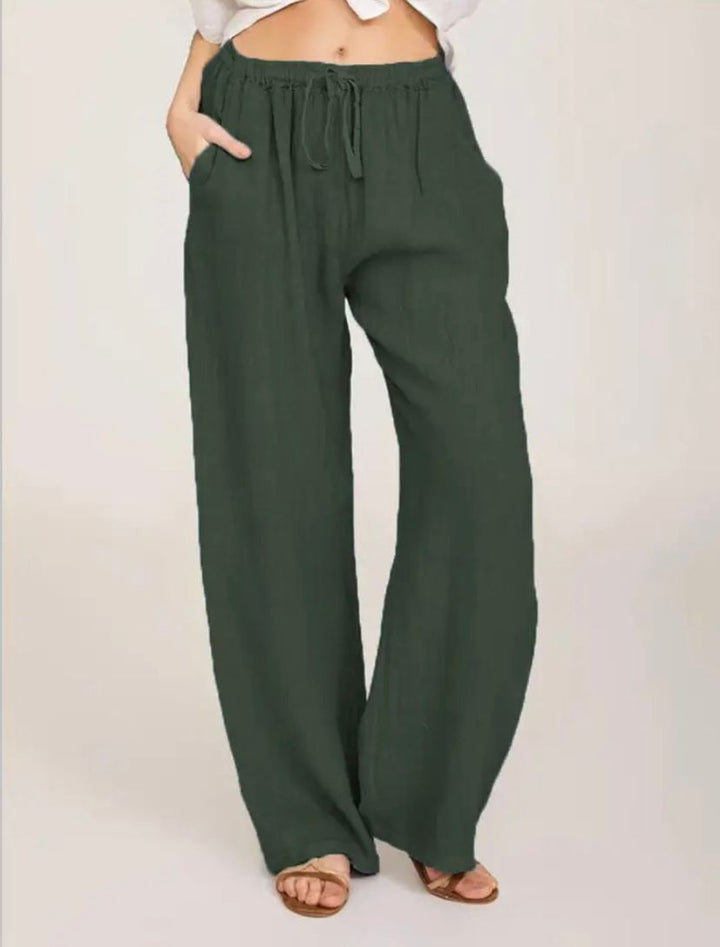 Aitana | Lightweight linen trouser pants