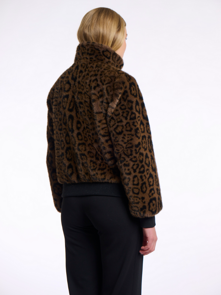 Gillian | Women’s short faux-fur jacket