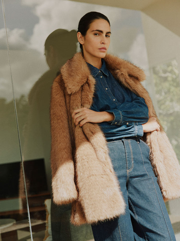 Sharra | Women’s faux fur coat