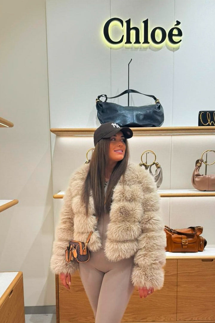 Kamari | Women’s faux fur bubble coat