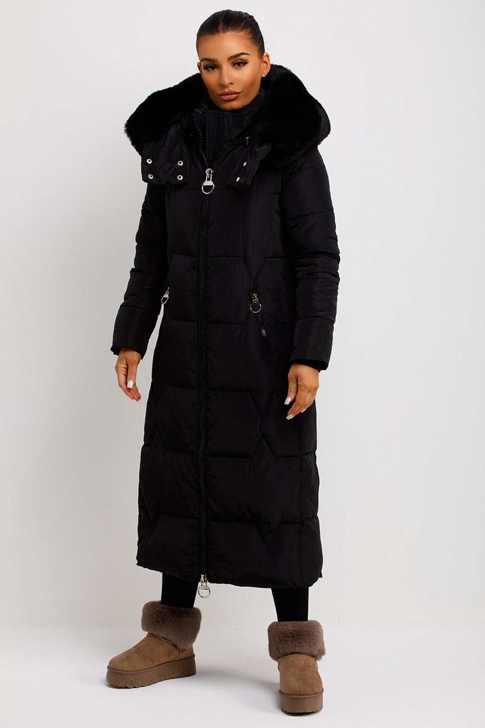 Eleanore | Women’s long puffer padded coat