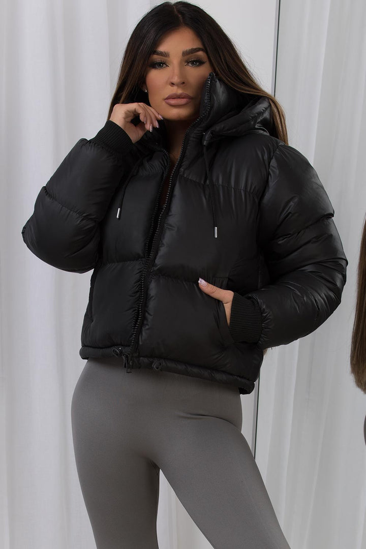 Kahlani | Women’s puffer jacket with detachable hood