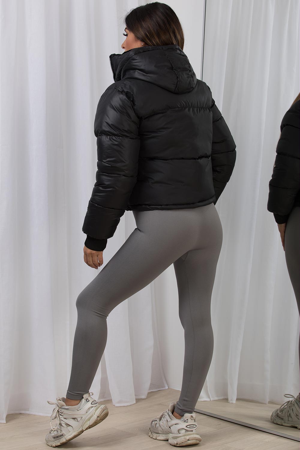 Kahlani | Women’s puffer jacket with detachable hood