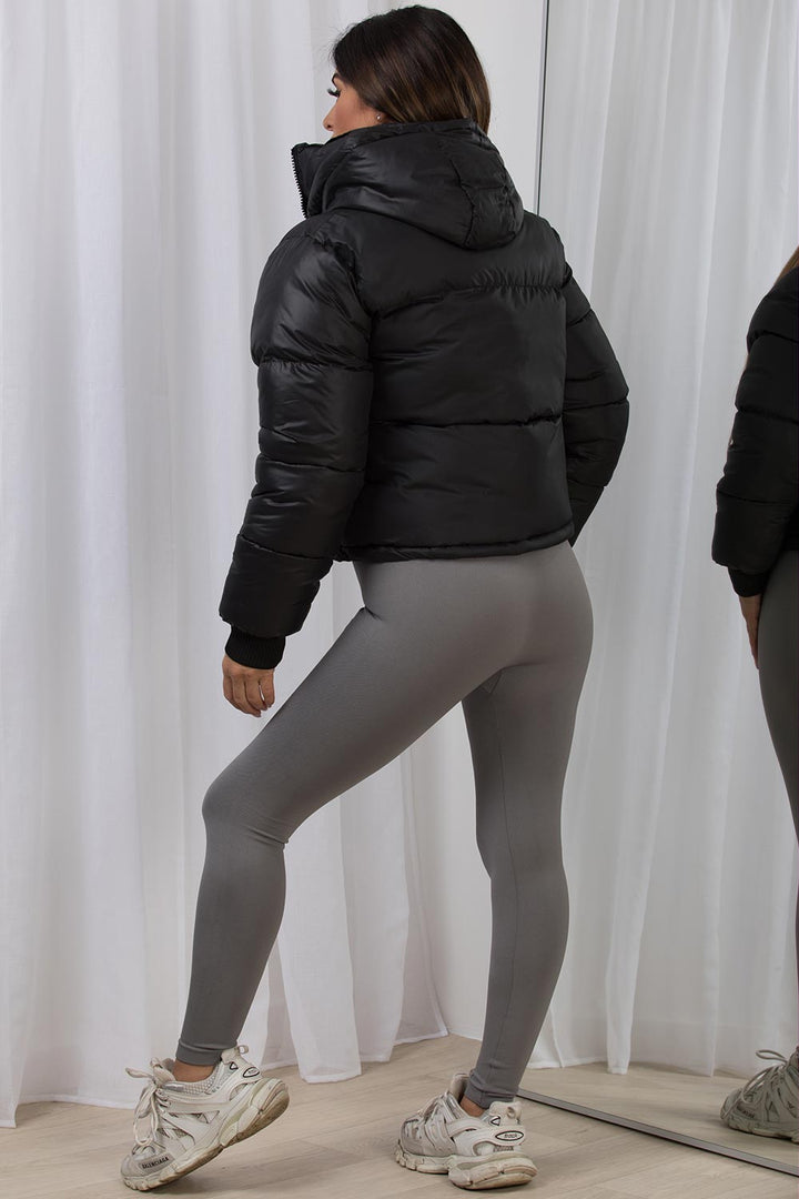 Kahlani | Women’s puffer jacket with detachable hood