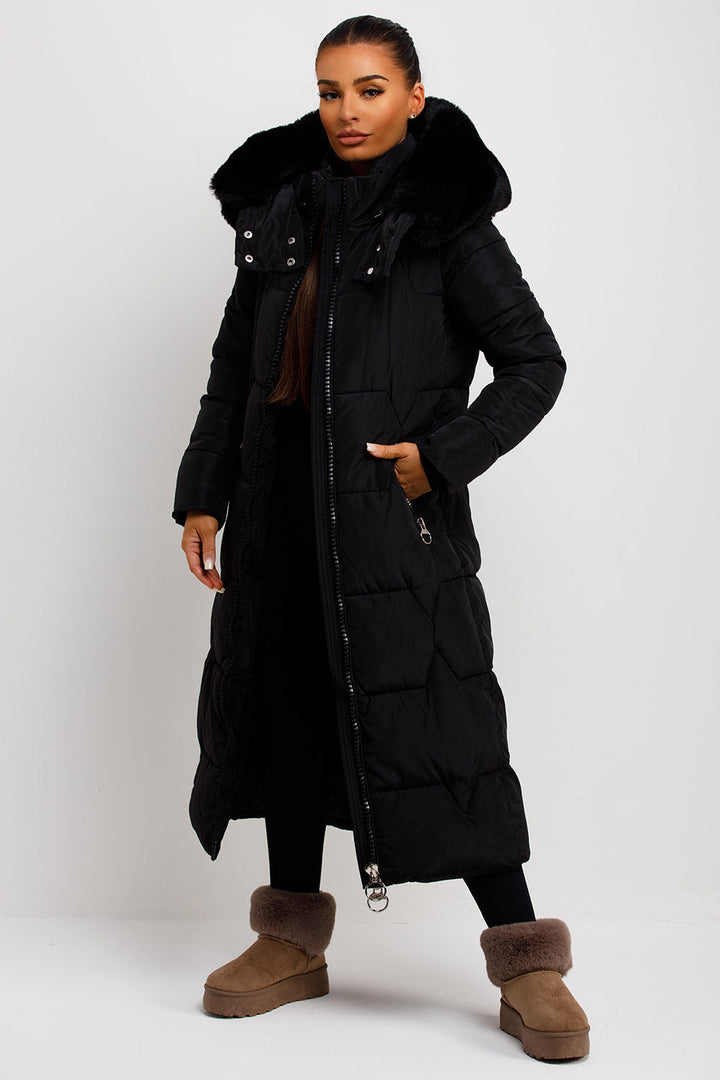 Eleanore | Women’s long puffer padded coat