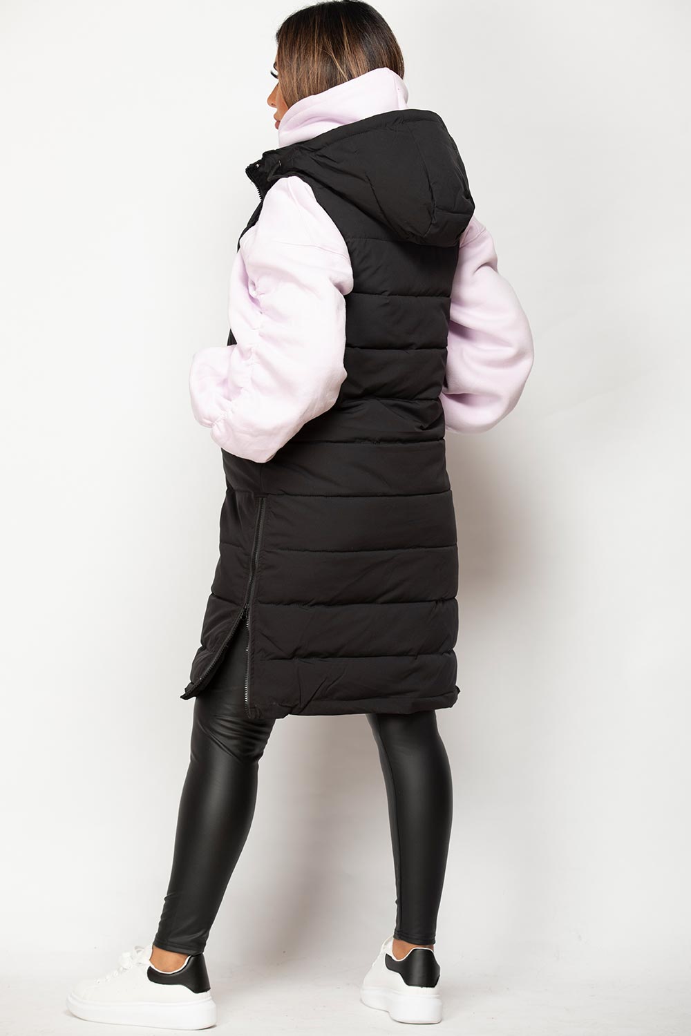 Rilynn | Women’s longline padded hooded vest