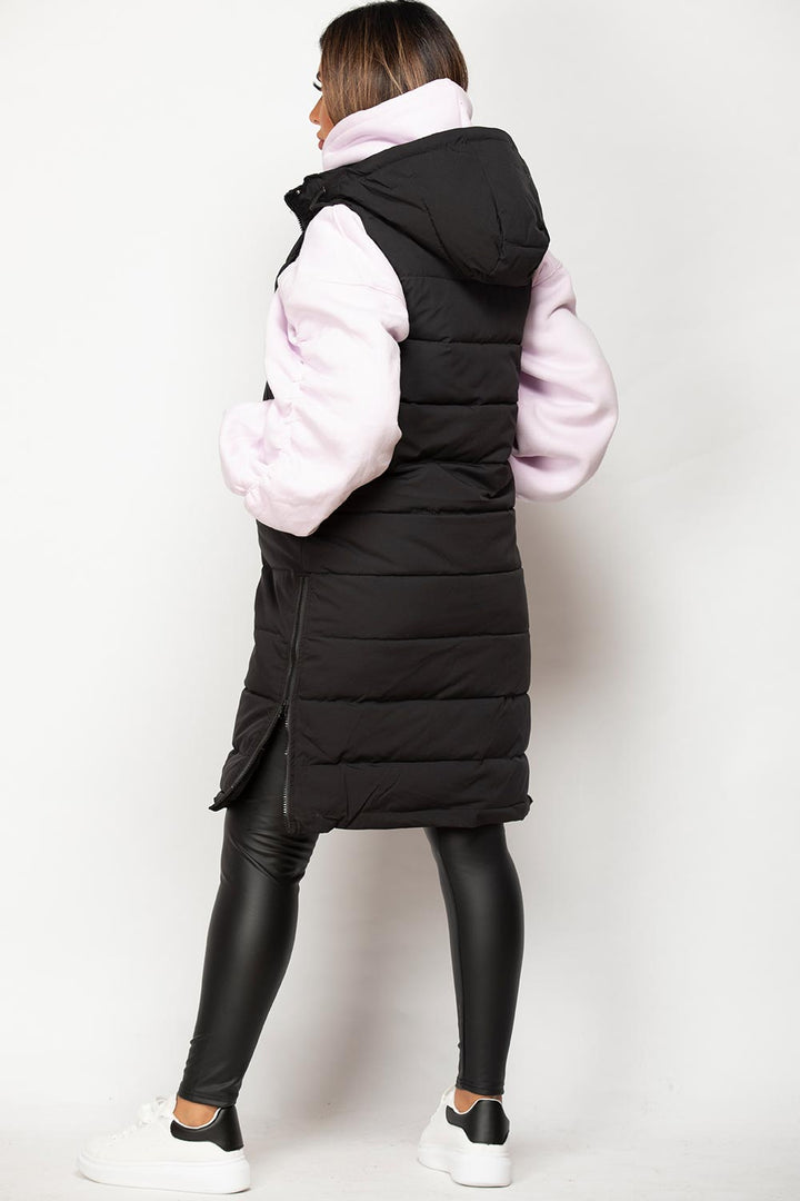 Rilynn | Women’s longline padded hooded vest