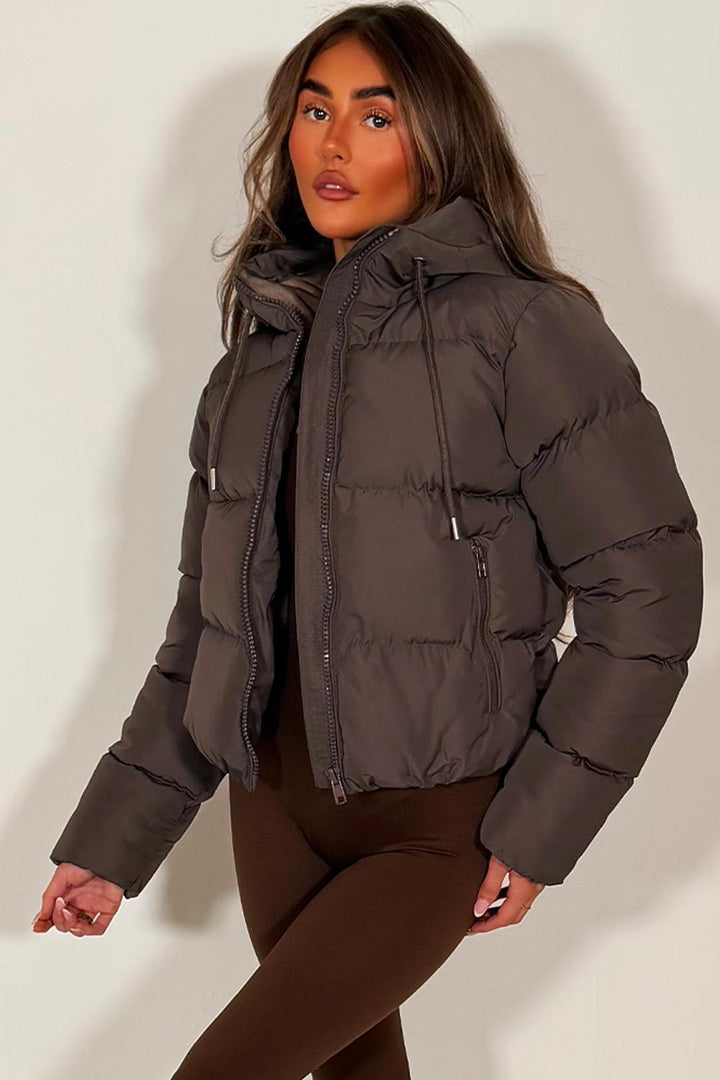 Dalia | Women’s hooded puffer jacket