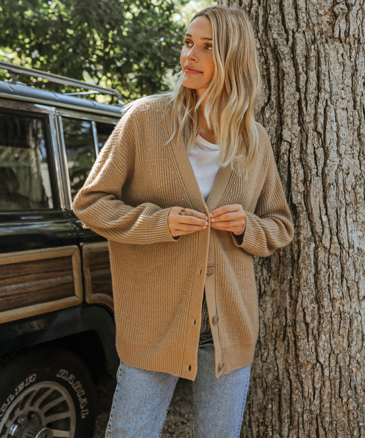 Angelica | Women’s longline cashmere-style cardigan