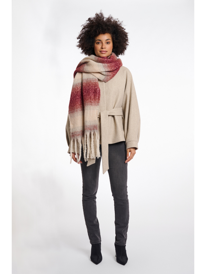 Erica | Women’s checked winter scarf