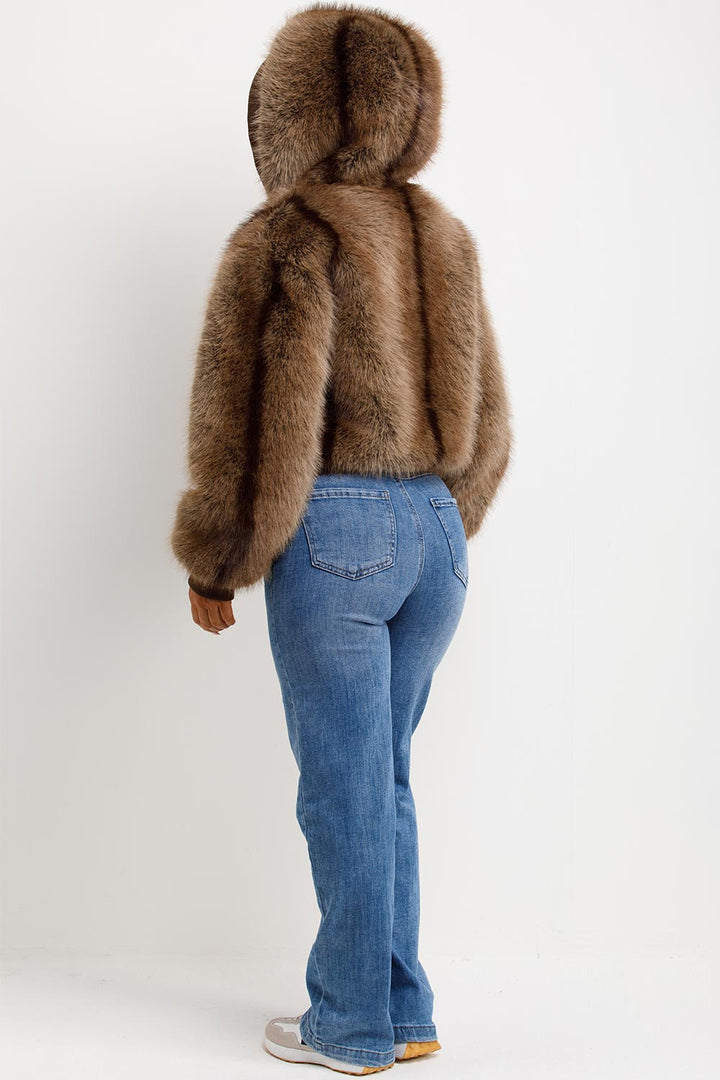 Bellamy | Women’s faux-fur hooded jacket