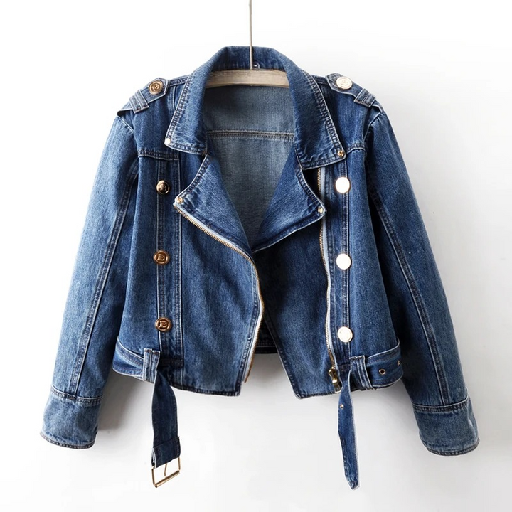 Leclat | Women's classic denim jacket with timeless fit and versatile style