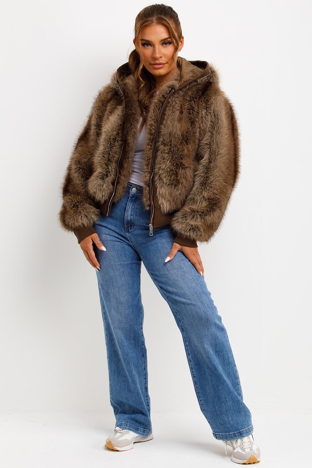 Bellamy | Women’s faux-fur hooded jacket