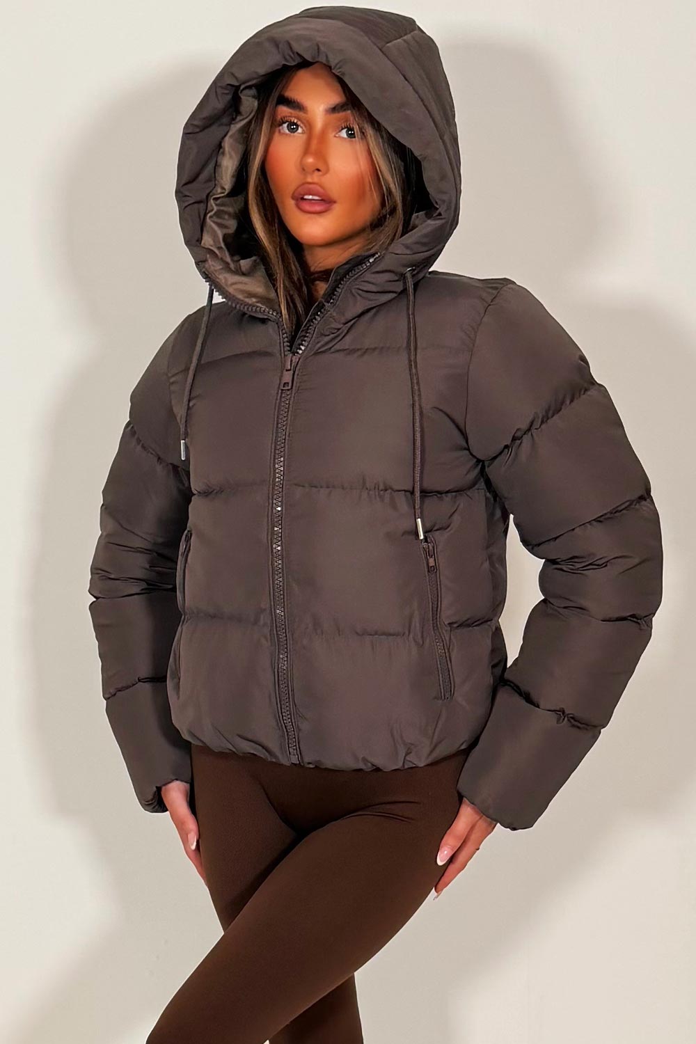 Dalia | Women’s hooded puffer jacket