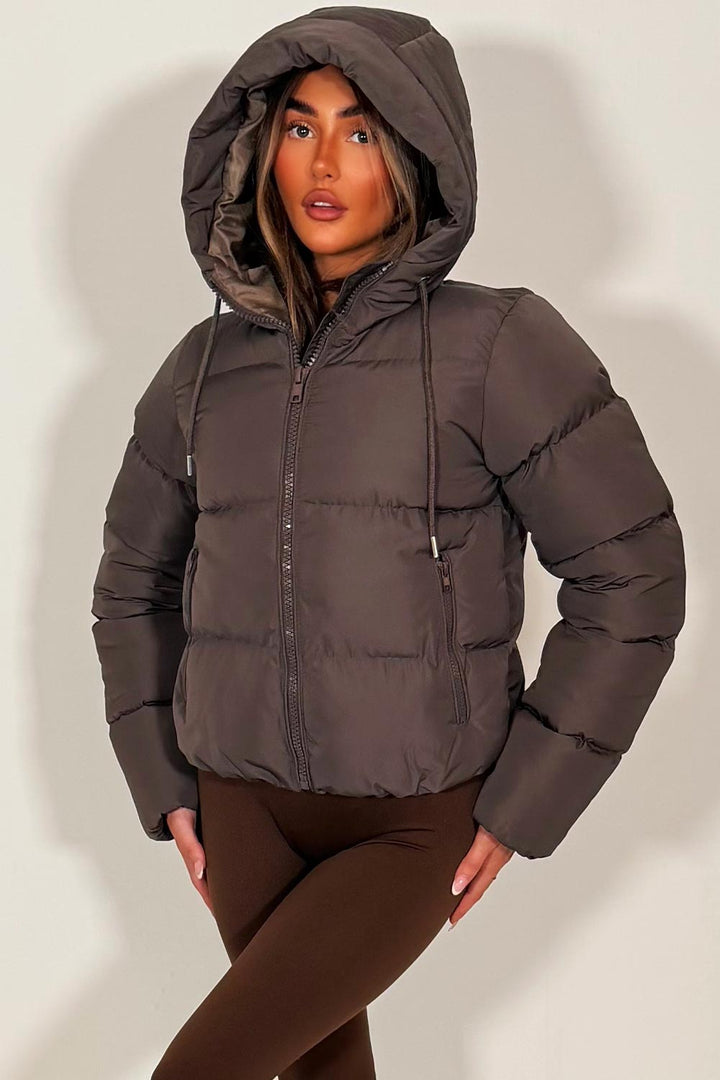 Dalia | Women’s hooded puffer jacket