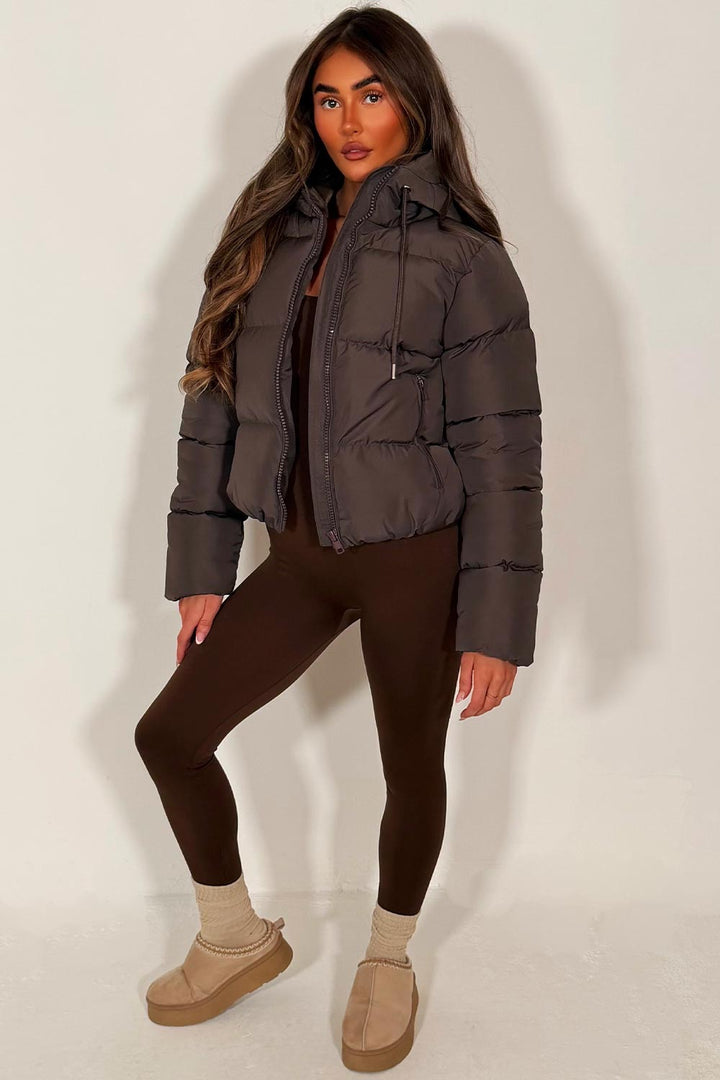 Dalia | Women’s hooded puffer jacket