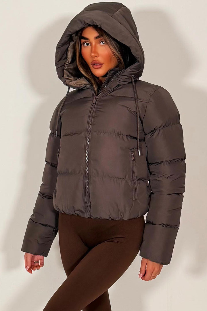 Dalia | Women’s hooded puffer jacket