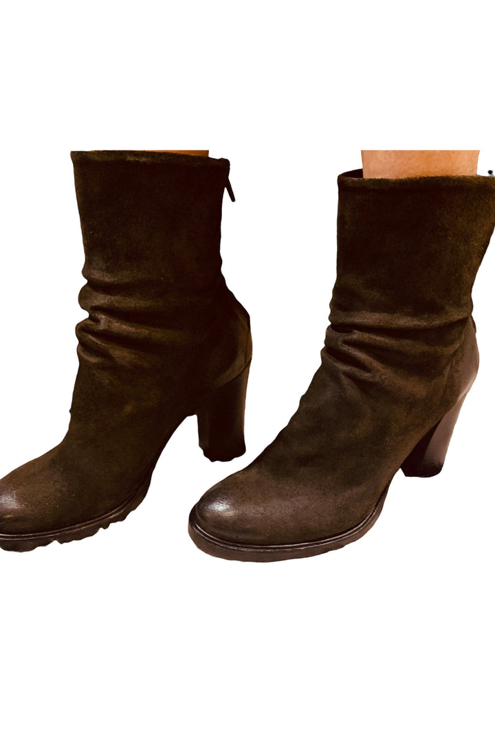Geline | Women’s high-heel leather ankle boots