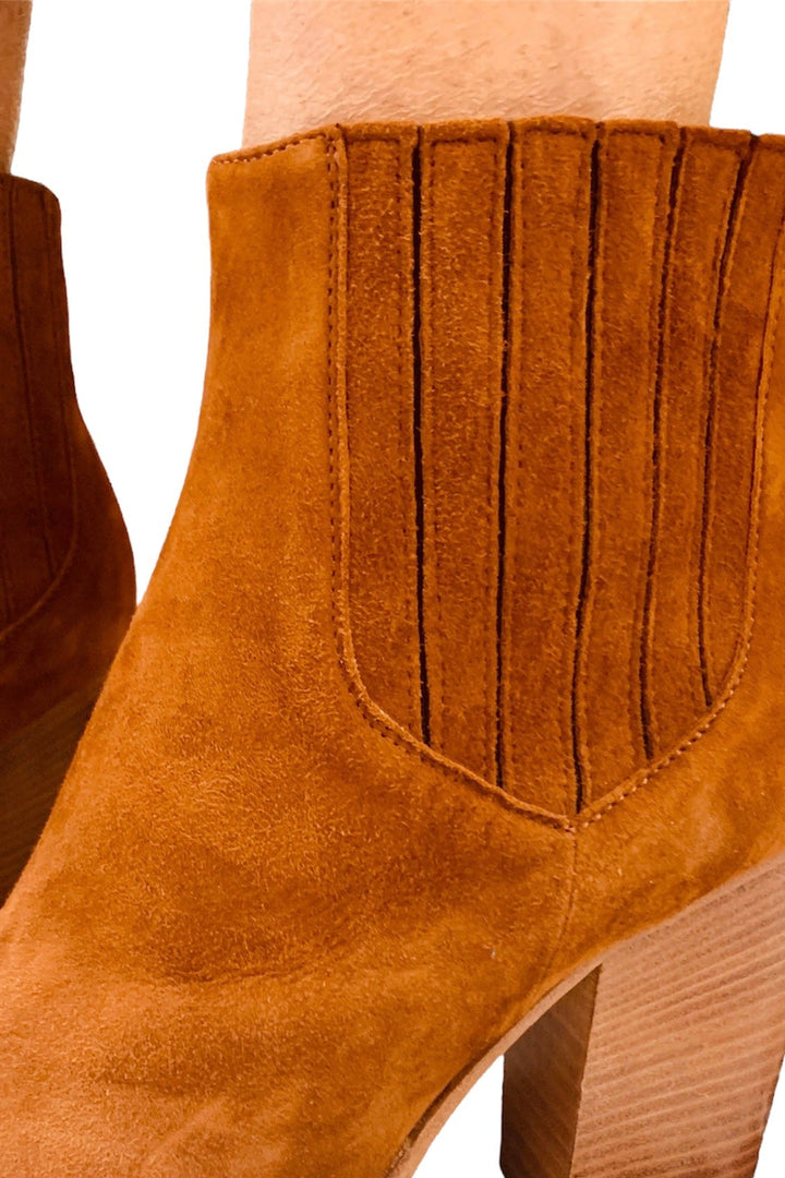 Mariel | Women’s block-heel suede ankle boots