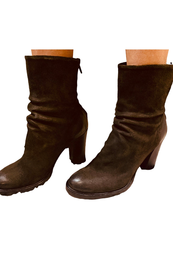Geline | Women’s high-heel leather ankle boots