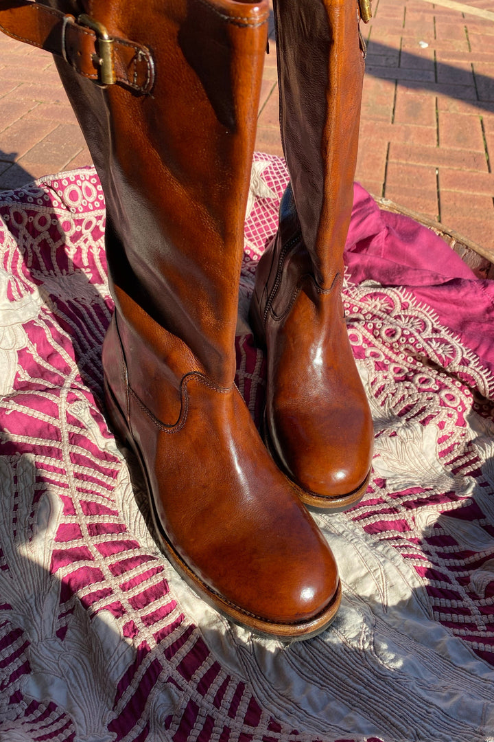 Flora | Women’s Italian leather classic ankle boots