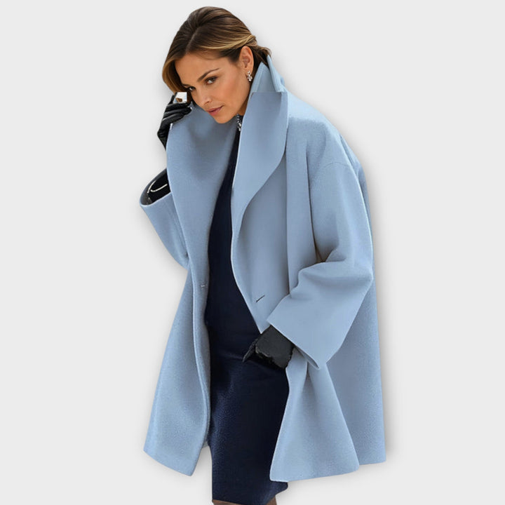 Sofia | Women’s oversized wool-blend draped coat