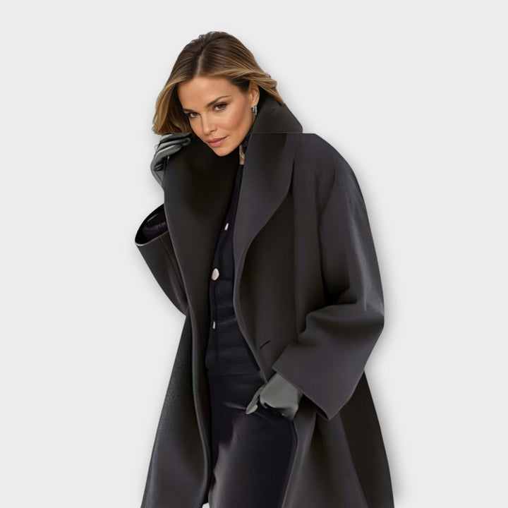 Sofia | Women’s oversized wool-blend draped coat