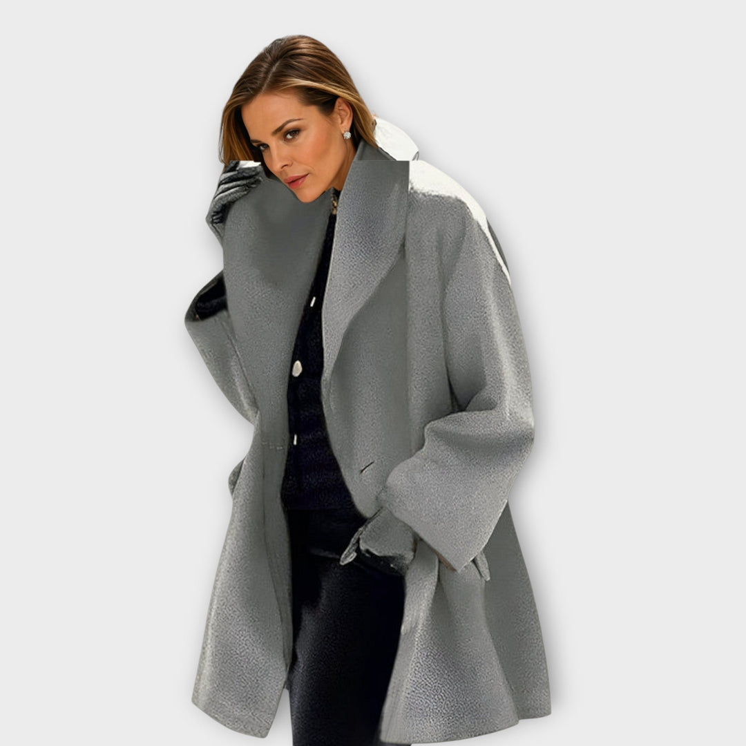 Sofia | Women’s oversized wool-blend draped coat