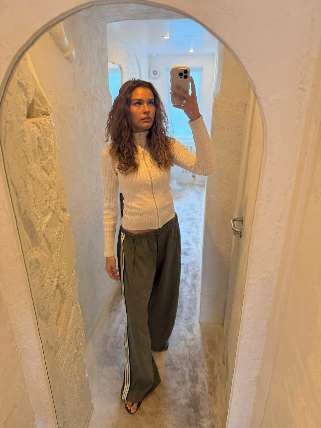 Camden | Women’s zip knit with high collar design