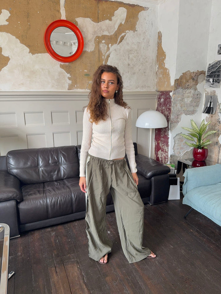 Camden | Women’s zip knit with high collar design