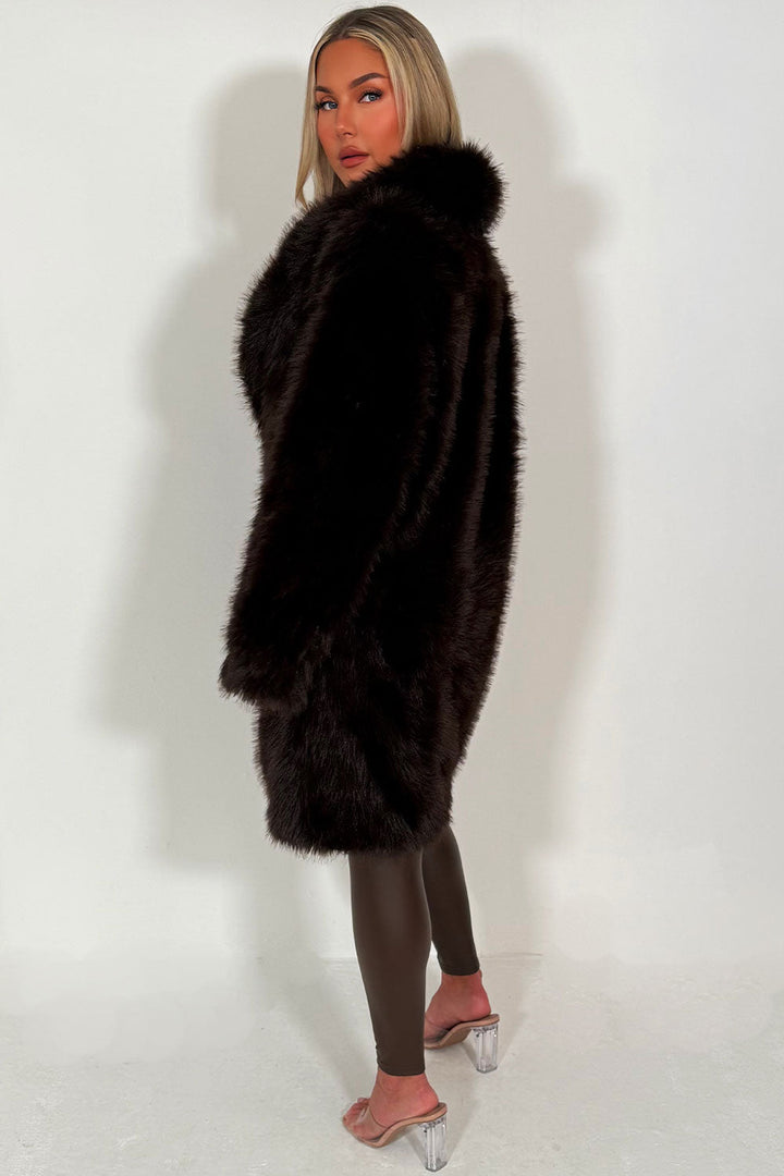 Zadie | Women’s long faux fur coat