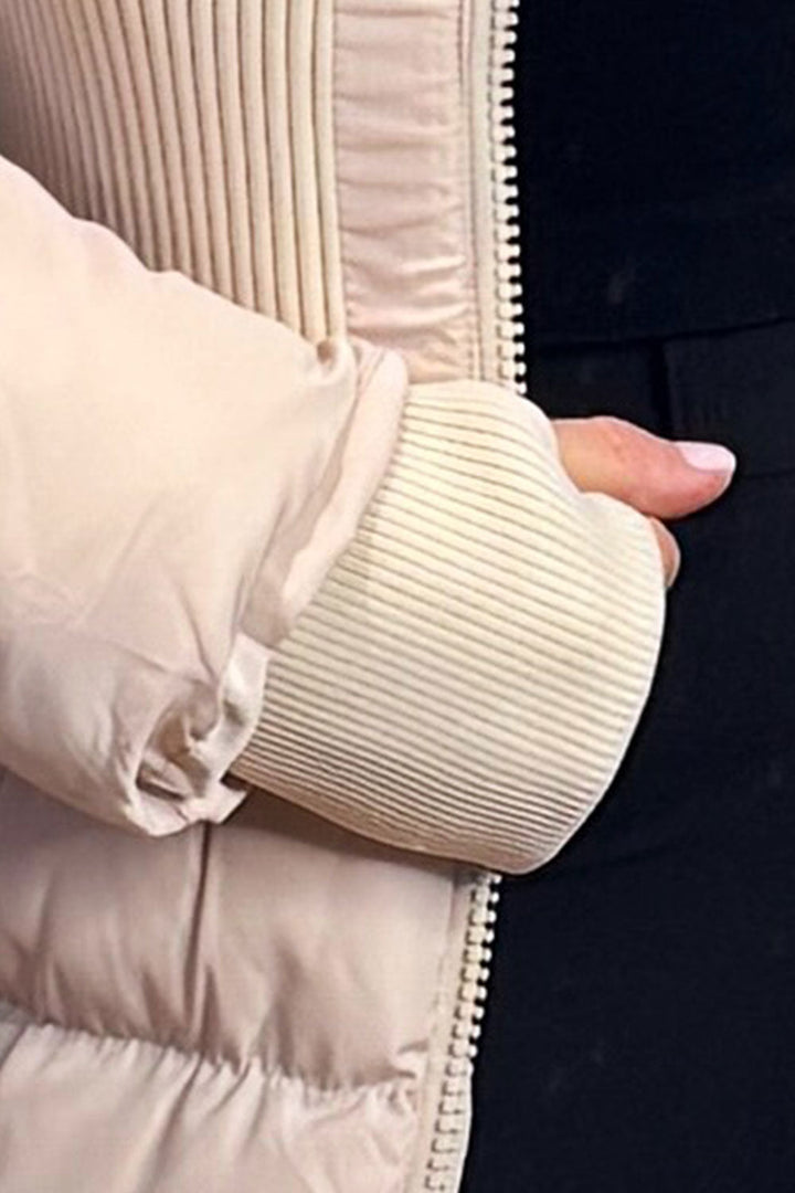 Mirelle | Women’s padded puffer coat with contour detailing