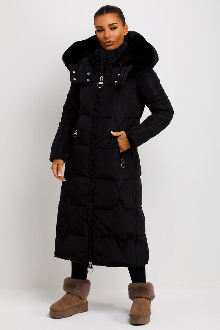 Eleanore | Women’s long puffer padded coat