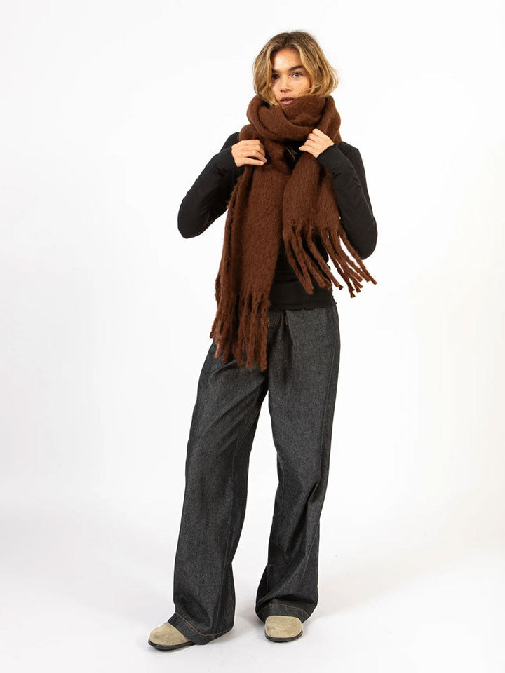 Karylle | Women’s long tassel winter scarf